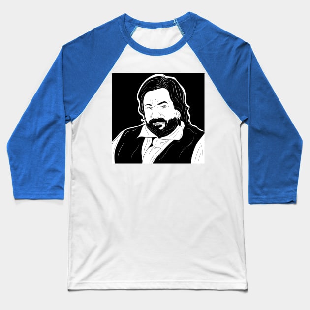 matt berry the jackie daytona vampire or lazlo Baseball T-Shirt by jorge_lebeau